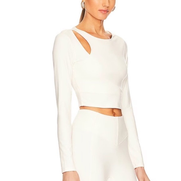 🆕 Le Ore Fiori Asymmetric Long Sleeve - Picture 2 of 3